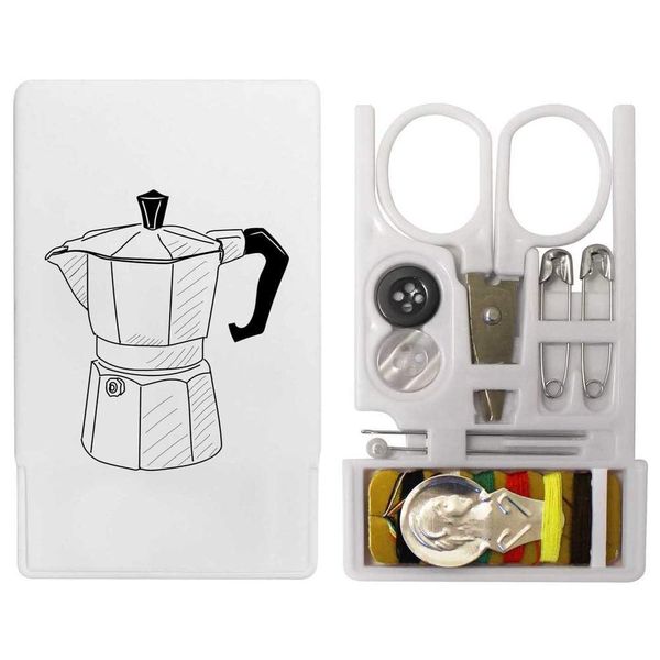 'Coffee Machine' Mini Travel Sewing Kit (SE00035460)