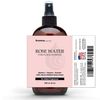 Rose Floral Water Hydrosol, 8oz (240ml)