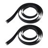 A1 FFCs - Long Flex Cable for Raspberry Pi Camera - Black 2m / 6.56ft (2 Pack)