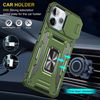 Xiaomi Redmi 12 5G/4G Case, Redmi Note 12R Case, with Ring, Sliding Camera Protector, Shock Absorption, Protective Case, PC Stand Function, Car Holder Compatible, Metal Ring, Scratch Resistant,