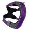 EzyDog X-Link Harness | Dog Harness, Medium, Purple, Reflective Stitching, No Pull, Breathable Material