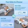 Cervical Pillow Support Ergonomic Neck Memory Foam Pillows for Stomach Sleeper