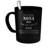 Nona Coffee Mug. Nona gift 11 oz. black