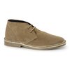 Roamers Mens 2 Eye Suede Leather Desert Boots,Sand,8UK
