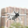 WEIR DJI Mini3Pro1 Foldable Landing Gear Protective Bracket with Silicone Strap (Gray)