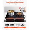 VEVOR Induction Cooktop 24" 2 Burner Electric Countertop Burner Touch Control