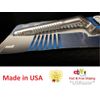 2 Gillette Sensor Excel Metal Razor Handle blade Shaver Made USA 1993 Ft Sensor3