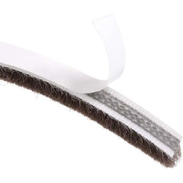 Brush Weather Stripping, Adhesive Felt Door Seal Strip