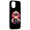 iPhone 13 Classic Hot Rod with Jesus Sunset Graphic Smartphone Case