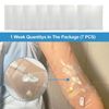 PICC Line 7 x 7 Inch Waterproof Transparent Shower Wraps