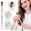Kolinsky Acrylic Nail Brush KEMEISI (Size 8 White)