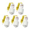 DollaTek 5Pcs Liquid Level Sensor DC100V Fish Tank Water Float Switch, PP Plastic, 52mm