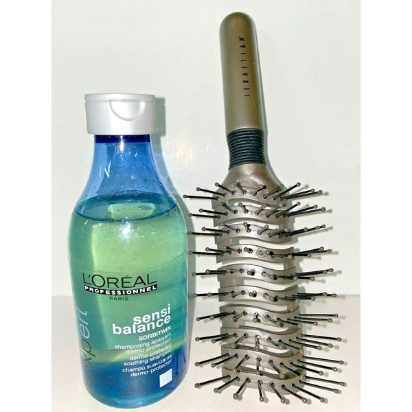 Serie Expert Sensi Balance Shampoo 8.45oz  & Brush