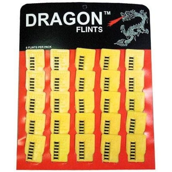 150 Universal Flints Stones (25 X 6)