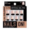L.A. Colors Nails On Artificial Nail Tips CNT38 Chic