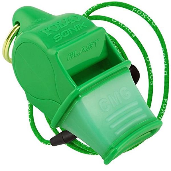 Fox 40 Sonik Blast CMG Whistle, green