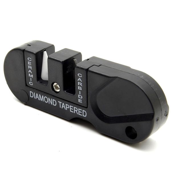 Grandios GD-NITOGI Outdoor Knife Sharpener Folding Compact Sharpener Portable Whetstone Sharpening Stone Camping