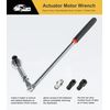 64180 Actuator Motor Tool Set W/5.5/ 7/ 8mm Socket & 1/4" Square Drive Adapter