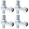 LT Easiyl 4pcs M6 Bicycle Brake Weldtite Caliper Side Pull Cable Adjuster for Road Mountain Bikes