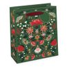 Punch Studio Christmas Garden Medium Gift Bag (50524)