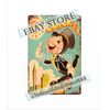 LINEMAR REMOTE CONTROL JIMINY CRICKET TOY metal tin sign rustic wall decor