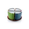 GSI Outdoors Infinity Compact Crockery Set for 4 People – 75420
