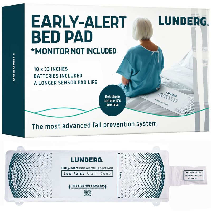 Lunderg Early-Alert Bed Alarm Pad - Pager Not Included - Wireless Pad ...