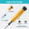 Mini Kit Precision Screwdriver Set: Bluvizo 35IN1 Small Repair Tool Kit for Phone PS4 Switch Xbox MacBook PC Computer Laptop Electronics Beginner