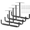 Overhead Garage Storage Hooks, Heavy Duty Double Ceiling Rack, 16.5’’ Utility Sh