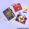 Harry Potter - Harry Potter Makeup Bag - Gryffindor Make Up Bag - Makeup Storage - Harry Potter Bag for Makeup - Harry Potter Gifts