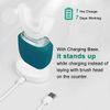 Ultrasonic Electric Toothbrush, U Shaped Automatic Toothbrush for Adults 360° Whole Mouth Toothbrush Whitening Wireless Charging IPX7 Waterproof