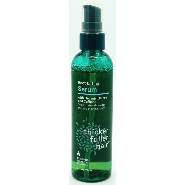 Thicker Fuller Hair Root Lifting Serum w/Organic Quinoa and Caffeine 4 fl. oz.