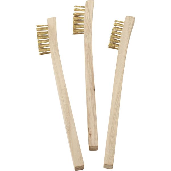 Brass Wire Brushes - 3-Pk.