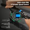 BATOCA S2 Cordless Car Polisher Buffer Sander Dual Action Polish Machine 5" Pads