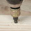 Trend Snappy 4-Piece Countersink & Plug Cutter Set, 1/4 Inch Hex Shank, Quick Release System, SNAP/PC/A