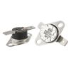 sourcing map KSD301 250V 10A 176F 80C NC Thermostat Temperature Control Switch 5pcs