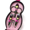 Nail Care 6 Piece Set Kokeshi Wind with Case (Black)