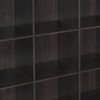 ClosetMaid 9 Cube Storage Shelf Bookshelf Home Organizer with Back Panel, Black