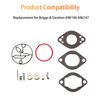 WFLNHB 696146 Carburetor Overhaul Kit Replacement for Briggs Stratton 696147