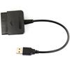 whiteeeen PC USB to Wired Controller Adapter Converter Cable for PS2 PS3 10inch Length (2pcs)