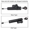 Universal Steering Damper, Motorcycle Steering Damper Stabilizer Linear Reversed Safety Control With Mounting Bracket Shock spring