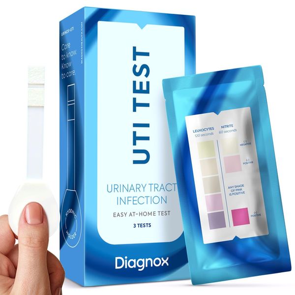 Urinary Tract Infection Urine Test Strips | UTI Test Strips for Women & Men |...