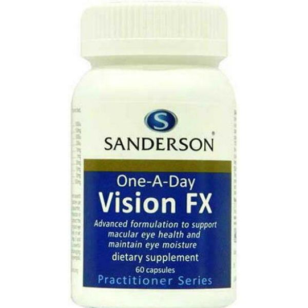 Sanderson Vision FX One-A-Day Capsules 60 -  Lutein + Zeaxanthin for eye health