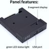 USB Floppy Disk Drive Emulator,34-Pin Interface 3.5" 1000 Partitions for Electronic Organs Keyboards,1.44MB 2HD Simulation Plug Play
