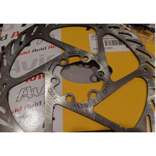 Avid G2 Disc Brake Rotor Clean Sweep 160mm