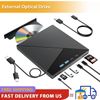 7-in-1 Multifunctional External DVD Drive USB 3.0 Type-C CD/DVD RW Optical Drive