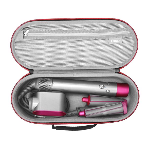 RLSOCO Travel Case for Dyson Airwrap, Storage Bag for Airwrap (Black)