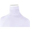 Womens Long Sleeve Turtleneck Lightweight Pullover Slim Shirt Top White Medium