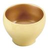 Aizu Lacquerware Dessert Cup (Lemon Inner Gold)