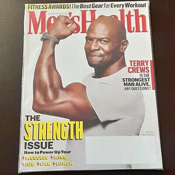 Mens Health Magazine May 2019 Terry Crews The Strength Issue SEALED Fitness